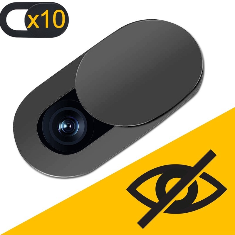 ฝาครอบกล้องเว็บแคม แบบสไลด์ บางพิเศษ ป้องกันสอดแนม สําหรับแล็ปท็อป พีซี แท็บเล็ต เลนส์ 1-10 ชิ้น