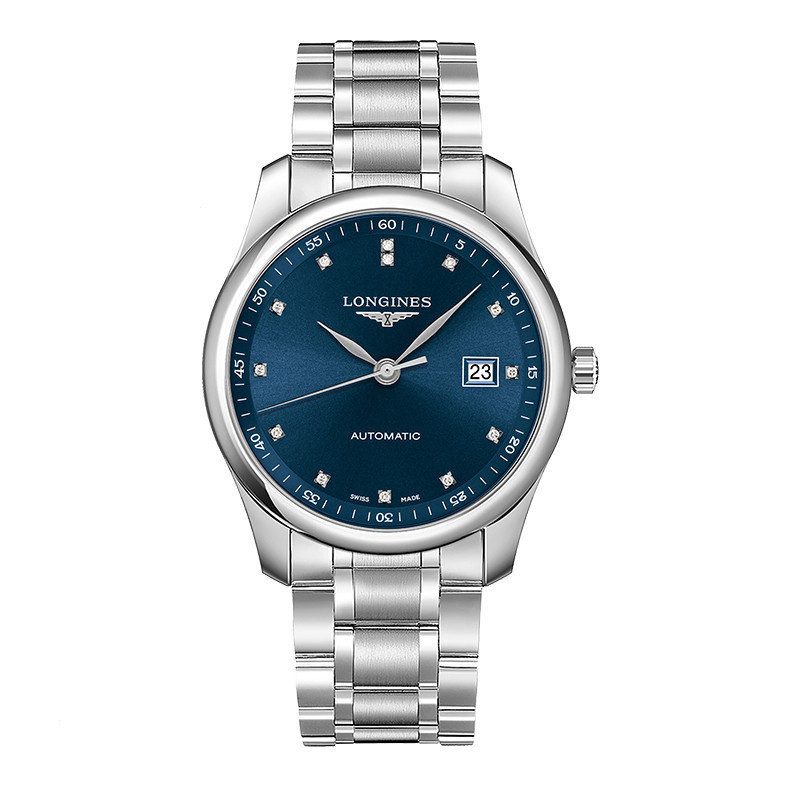 Longines Longines Longines นาฬิกาชายที ่ มีชื ่ อเสียง Craftsman Series Diamond Automatic Mechanical Men 's Watch L2.793.97.6