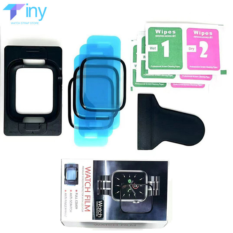 ฟิล์มกันรอยนาฬิกาข้อมือ 3 ชิ้น สําหรับ Apple watch 9 8 7 6 49 มม. 45 มม. 41 มม. watch Ultra2 Series 6 5 4 SE 44 มม. 40 มม. 42 มม.