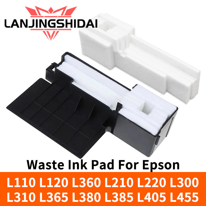 หมึกเสียถัง Pad ฟองน้ําสําหรับ EPSON L110 L120 L360 L210 L220 L300 L310 L301 L365 L380 L385 L405 L455 ME101 ฟองน้ํา