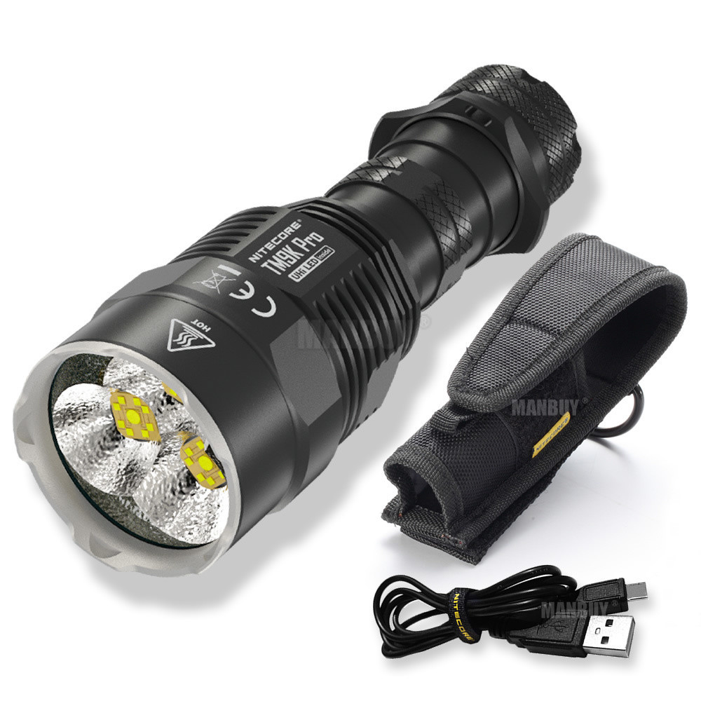 NITECORE TM9K Pro 9900 ลูเมน สปอตไลท์แสงสีขาว สำหรับการปฏิบัติงาน SAR