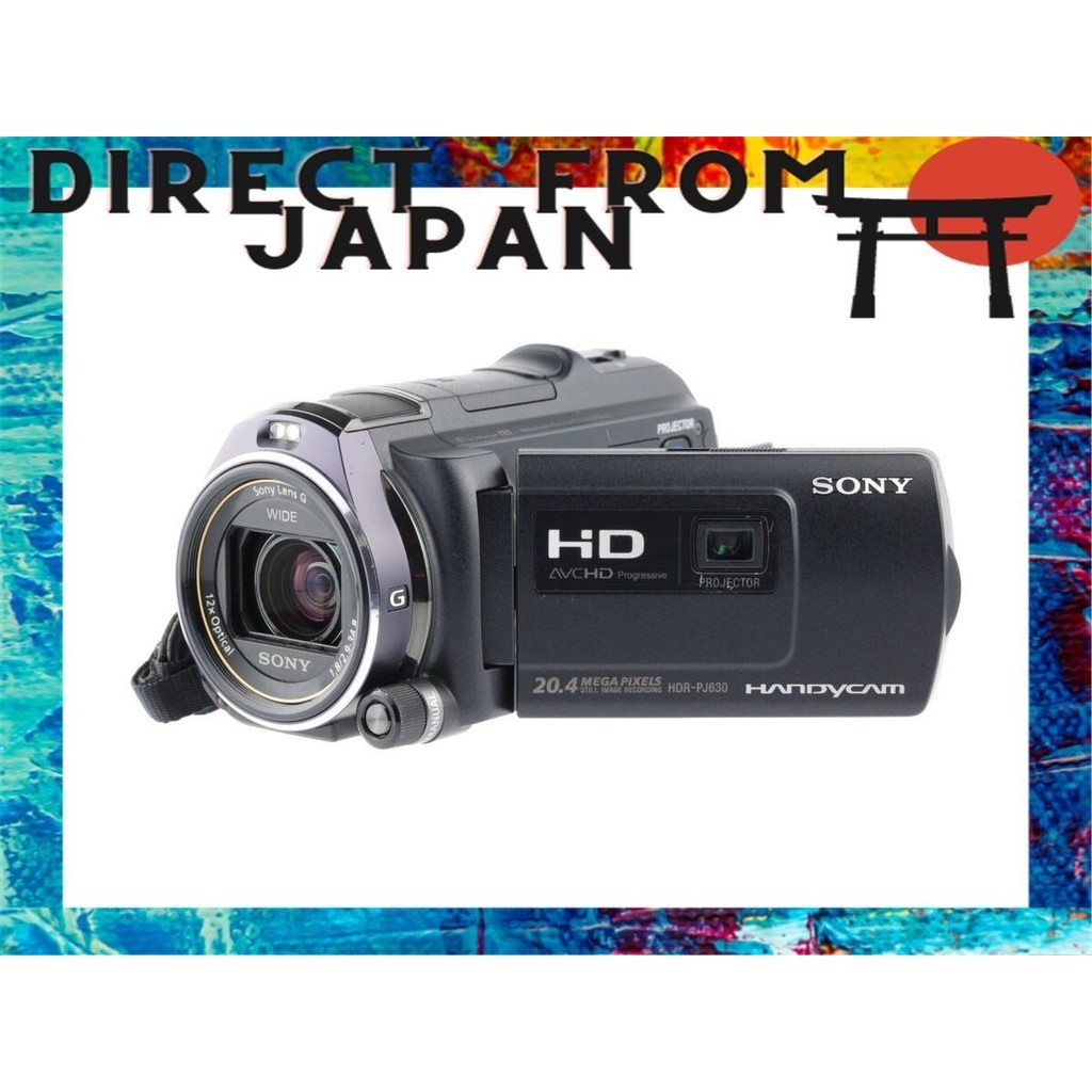 [มือสอง] คุณภาพดี 》SONY HDR-PJ630V ซูมดิจิตอล 160 เท่า กล้องพกพาความละเอียดสูงเต็มรูปแบบ กล้องวิดีโอดิจิตอล กิจกรรมการแสดงวันกีฬา