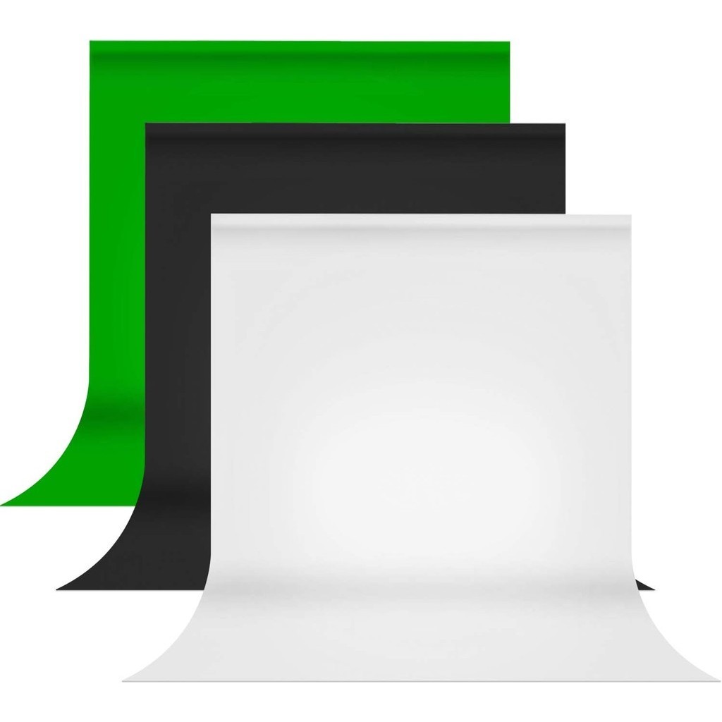 Photography 2x3m  White/Black/Green Chromakey Background Backdrop Screen
