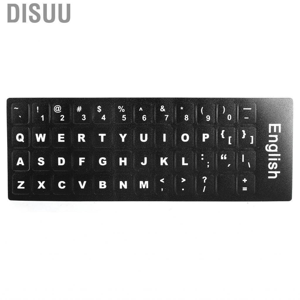 Disuu Computer English Keyboard Sticker Replacement For Desktop PC