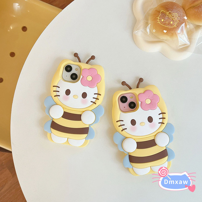 เคสซิลิโคน ลายการ์ตูนผึ้ง ผีเสื้อ 3D สําหรับ Huawei Nova 12 Pro 11 9 Pro SE Mate 60 50 40 Pro 30 Hon