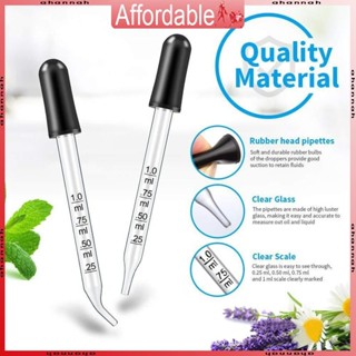 Ah eusable Dropper Glass Liquid Droppers สําหรับของเหลว