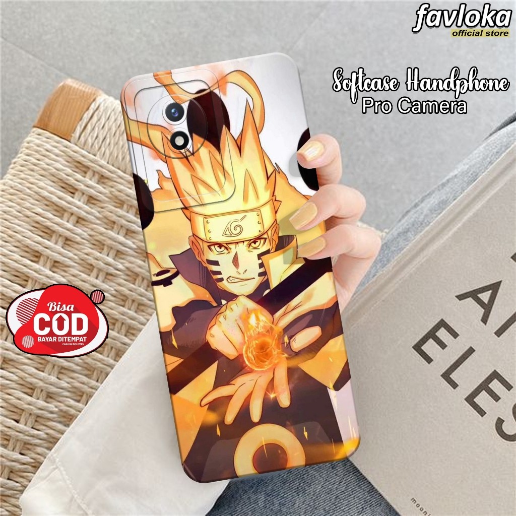 VIVO Y02/Y02T 2023 เคสโทรศัพท์ - เคส VIVO Y02/Y02T Softcase Fashion ANIME Case - เคส VIVO Y02/Y02T -