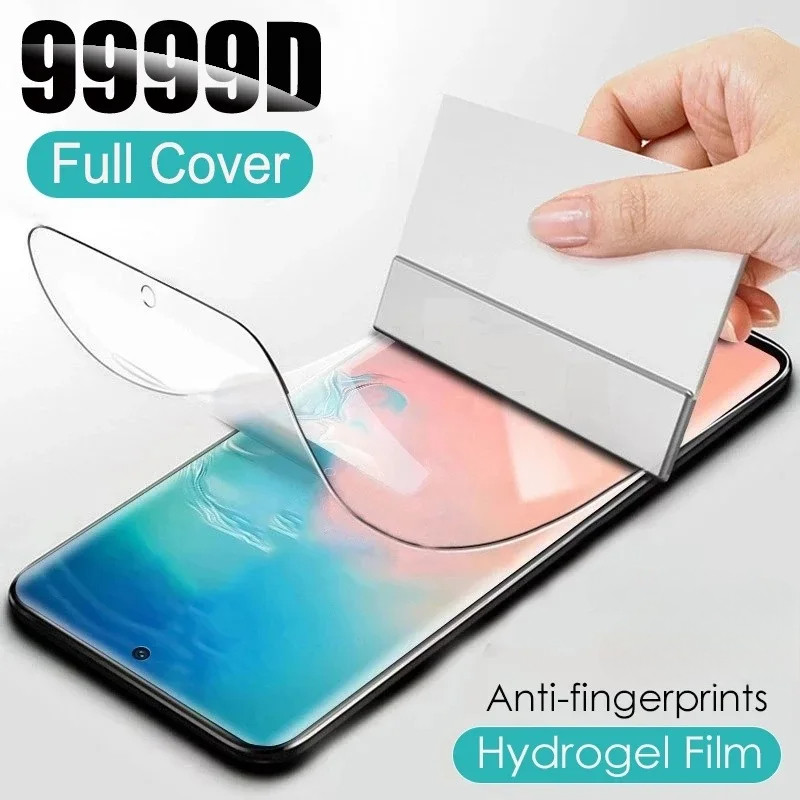 Blackview A200Pro 999D HD Clear Soft Hydrogel ฟิล์มสําหรับ Blackview Wave 8C 8 6C Shark 9 สี 8 A200 