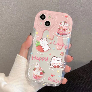 🌵Lucy🌵ส่งจากไทย เคสโทรศัพท์มือถือนิ่ม สเตอริโอ เคสไอโฟน กันกระแทก IPhone 16 15 14 13 12 11 Promax 7 8Plus X/XSMax