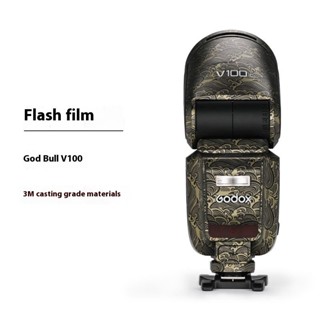 Mebont 3M   [Sticker GODOX ] Body Camera สติกเกอร์ Skin ไม่ท…