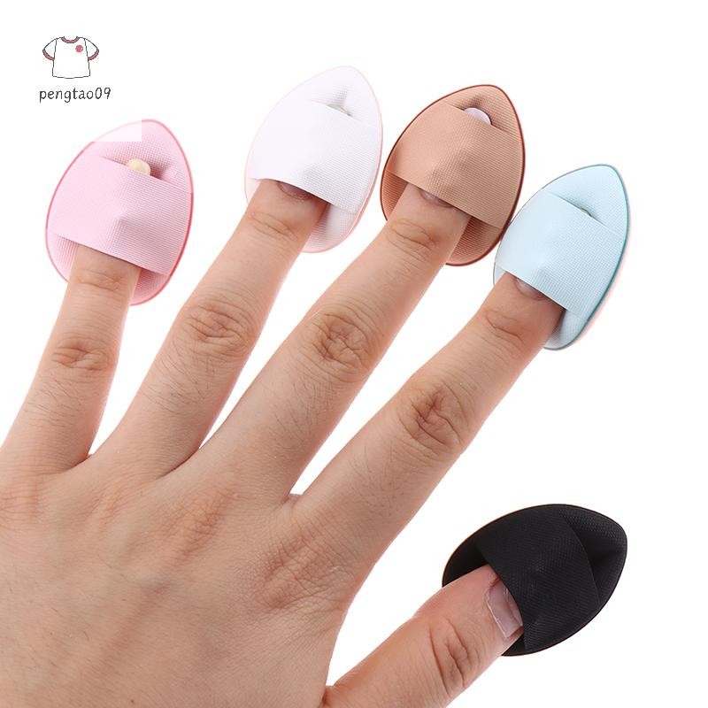 Pengatao09 1 PC Mini ขนาดเครื่องสําอางค์พัฟนิ้วมือรูปร่าง Thumb Air Cushion คอนซีลเลอร์ High Underey