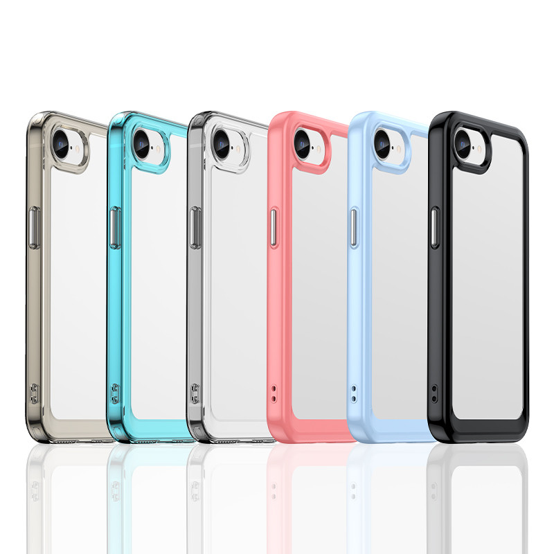 สําหรับ iphone 16e สําหรับ iphone 16e SE4 SE Funda Coque Hard โปร่งแสงนุ่มป้องกันโทรศัพท์กันชน iphon