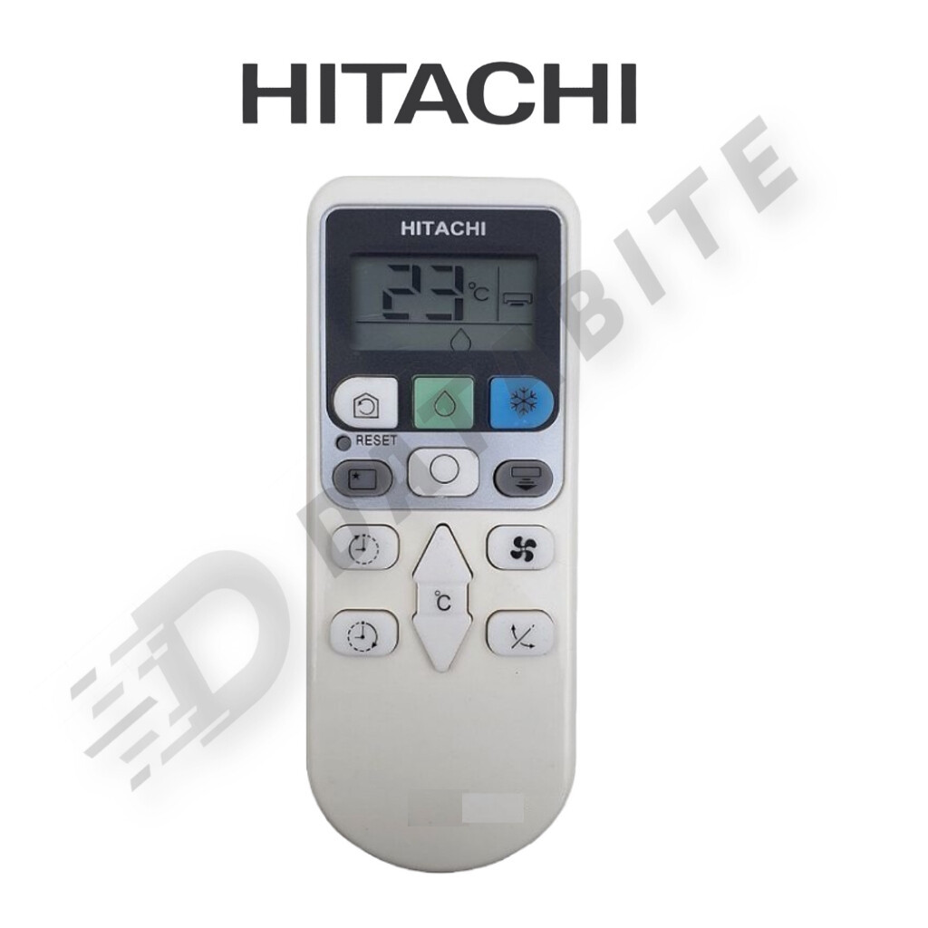 Hitachi Air Cond Remote เครื่องปรับอากาศเปลี่ยนรีโมทคอนโทรล AR-3NA Alat Kawalan Jauh Hitachi Universal Remote