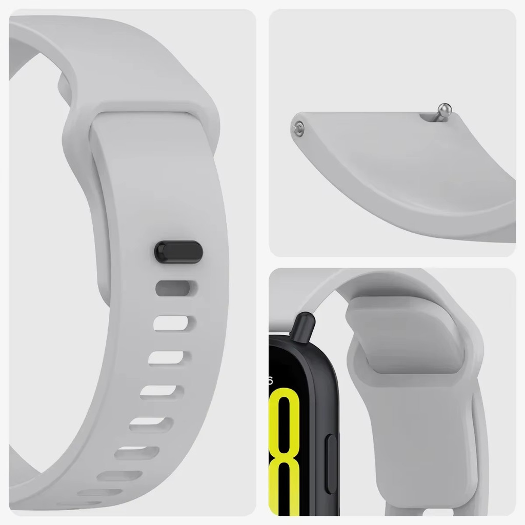 22mm สายซิลิโคน for Redmi Watch 5 Active / Mi Watch 5 Lite เปลี่ยนสายยาง for Smartwatch Huawei / Samsung / Aolon / Itel ราคา ถูกที่สุด ดีลบีเคเค แกลเลอรีภาพที่ 5