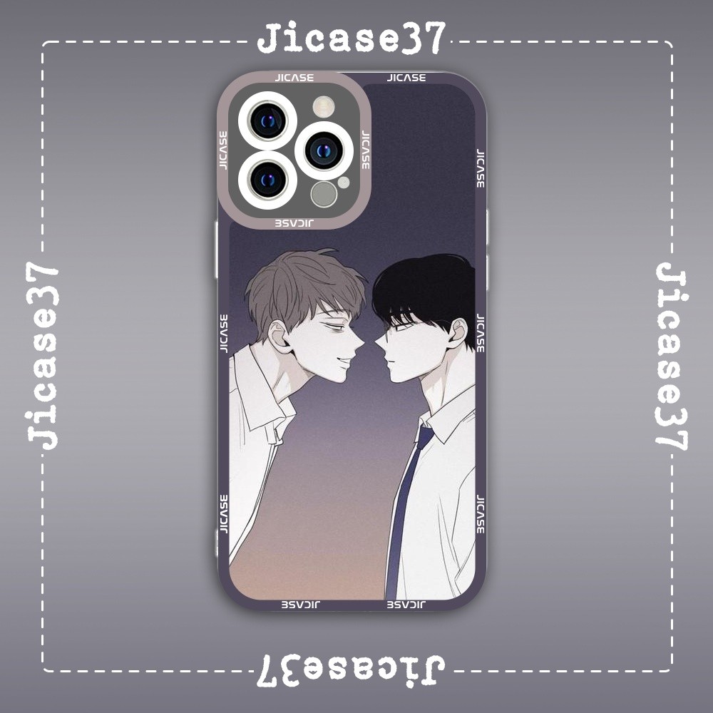 เคสไอโฟน Square Edge Samsung Xiaomi Oppo Manhwa boylove Checkmate Eung vs Lee Soohyun