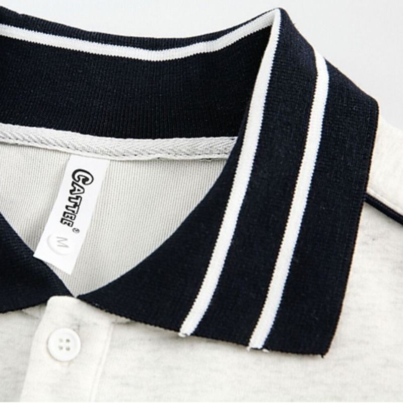 SUIKONE ซุยโคเนะ เสื้อสเวตเตอร์ปกย้อนยุคอเมริกันฤดูใบไม้ผลิผู้ชายและผู้หญิงหลวมแขนยาวปักเสื้อสเวต — صورة 3