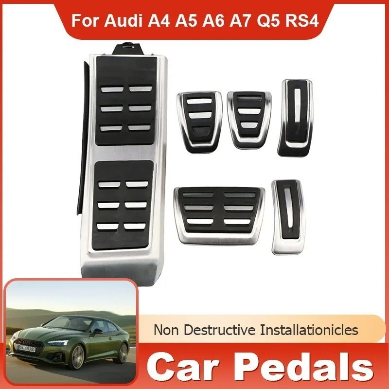 Lhd รถเหยียบการใช้เบรคแก๊สเท้าเหยียบสําหรับ Audi A4 B8 S4 RS4 Q3 A5 S5 RS5 8T Q5 8R SQ5 A6 C7 A7 S7 