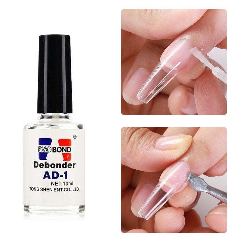 10 ML Evobond pvc น้ำยาละลายกาว น้ำยาถอดเล็บปลอม ถอดอะไหล่