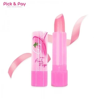 Mistine ลิปมันเปลี่ยนสี Pink Magic Lip Strawberry