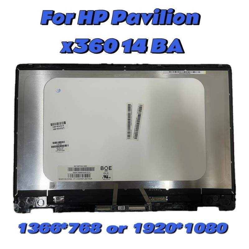 สําหรับ HP PAVILION X360 Convertible 14M-BA 14-BA Series 14-ba102nx 14 "หน้าจอสัมผัสจอแสดงผล LCD Ass