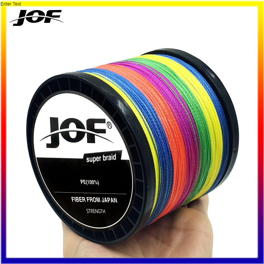 【จัดส่งจากกทม】PEถัก8 X8 JOF 1000M JOF 1000เมตร 8เส้น PE สายการประมงถักซุปเปอร์แข็งแกร่ง 500เมตร X4 X9