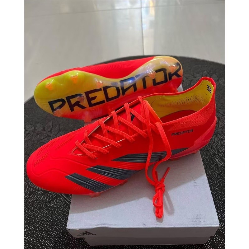 ♞,♘,♙รองเท้าฟุตบอล Adidas Predator 30 Mania Precision สตั๊ดหนังแท้ กระดุมในตํานาน football boots