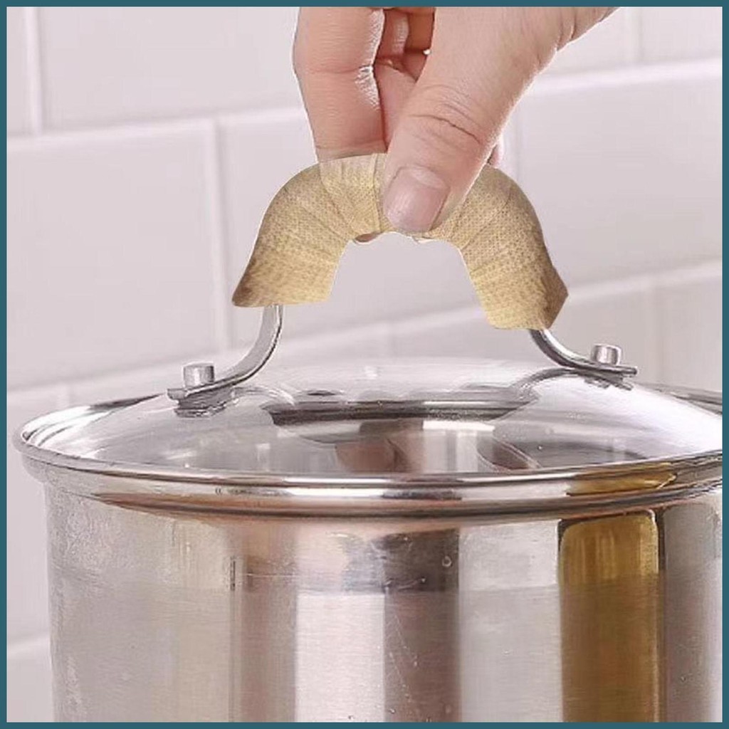 ปลอกหุ้มด้ามจับหม้อ กระทะ ทําจากผ้าไม่ทอ สําหรับทนความร้อน - รูปที่ 6