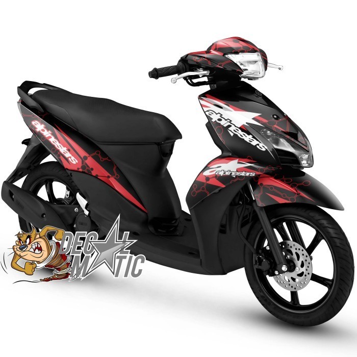 Mio J Full body Decal สติกเกอร์เต็มรูปแบบสําหรับ GT Stcker Mio J/ Mio GT Alpine Star รถจักรยานยนต์