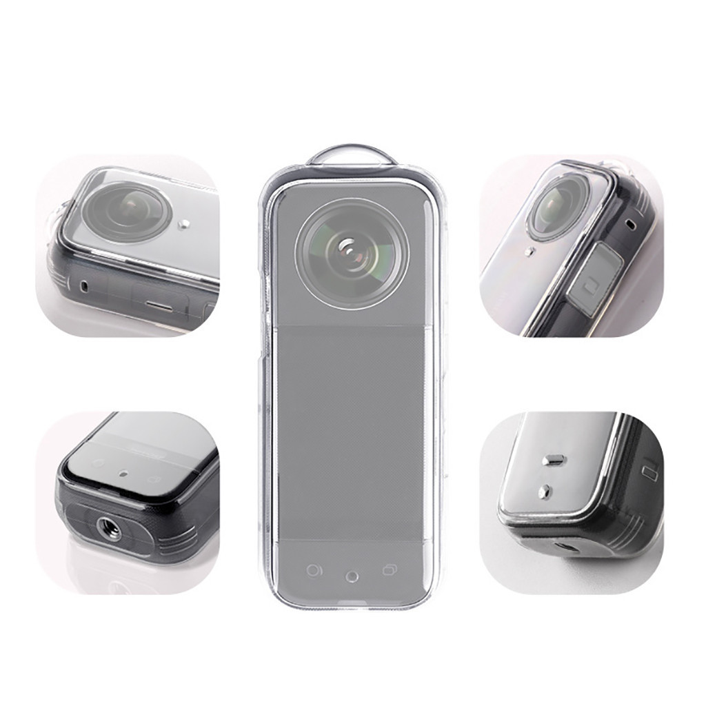 Bgning เคสซิลิโคนนิ่ม กันกระแทก สําหรับกล้องพาโนรามา Insta360 X3 Insta360 X 3