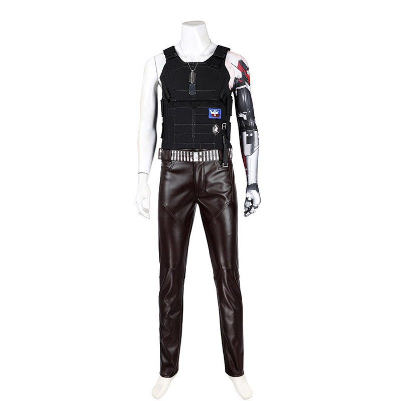 ชุดคอสเพลย์Johnny Silverhand สำหรับงานHALLOWEEN