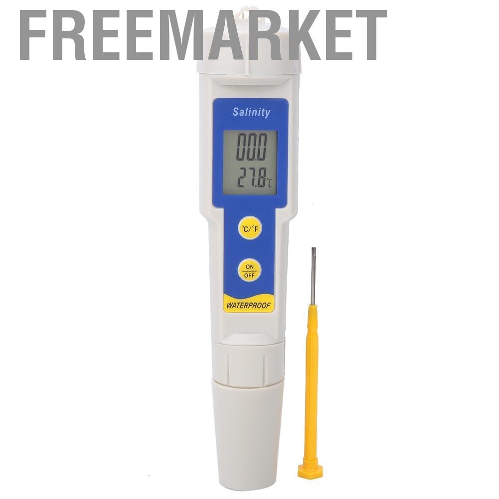 Freemarket Salinity Analyzer Meter Portable Digital High Precision Testing Instrument industrial departments scientific research