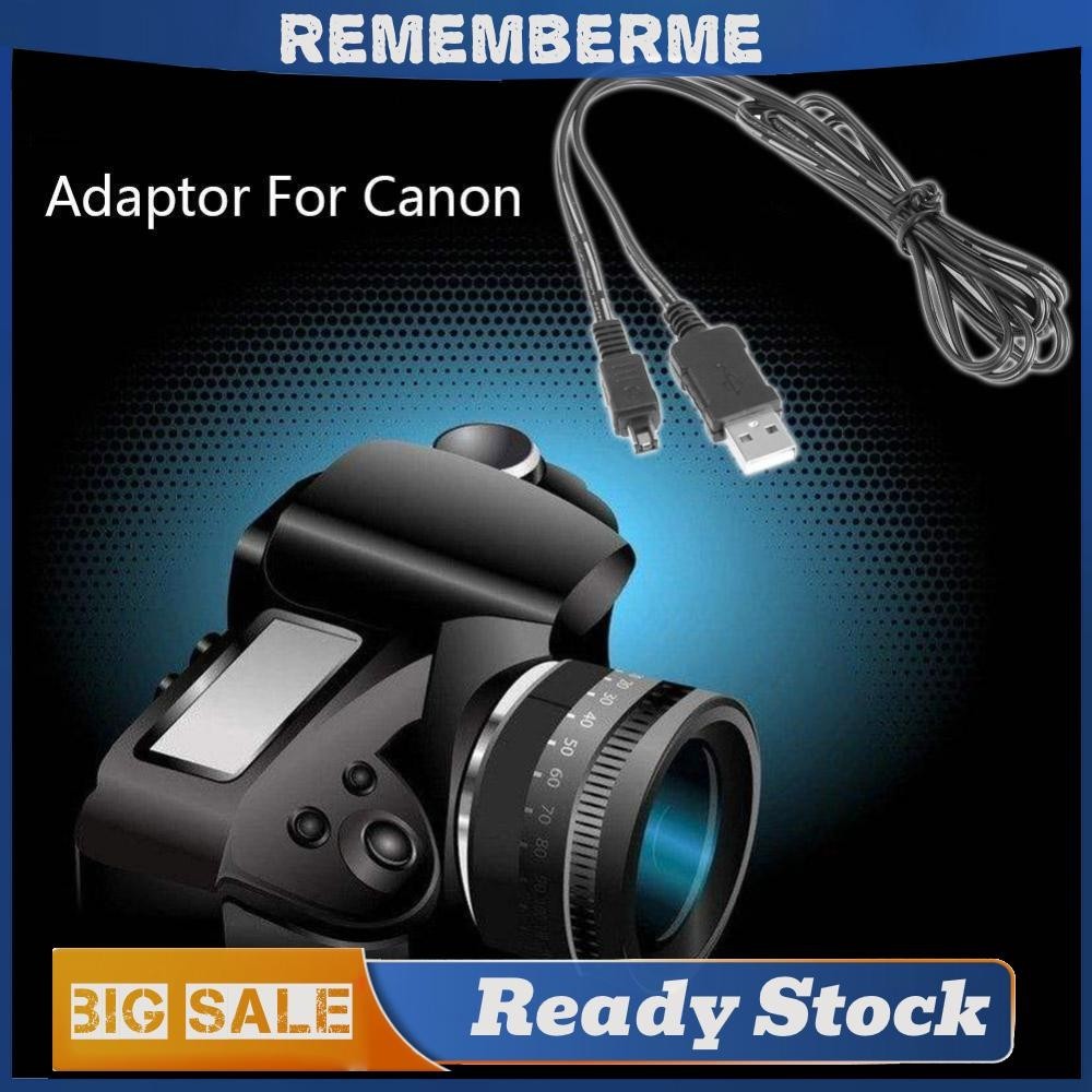 สายชาร์จ USB ยาว 1.5 เมตร สําหรับอะแดปเตอร์กล้อง Canon CA-110E