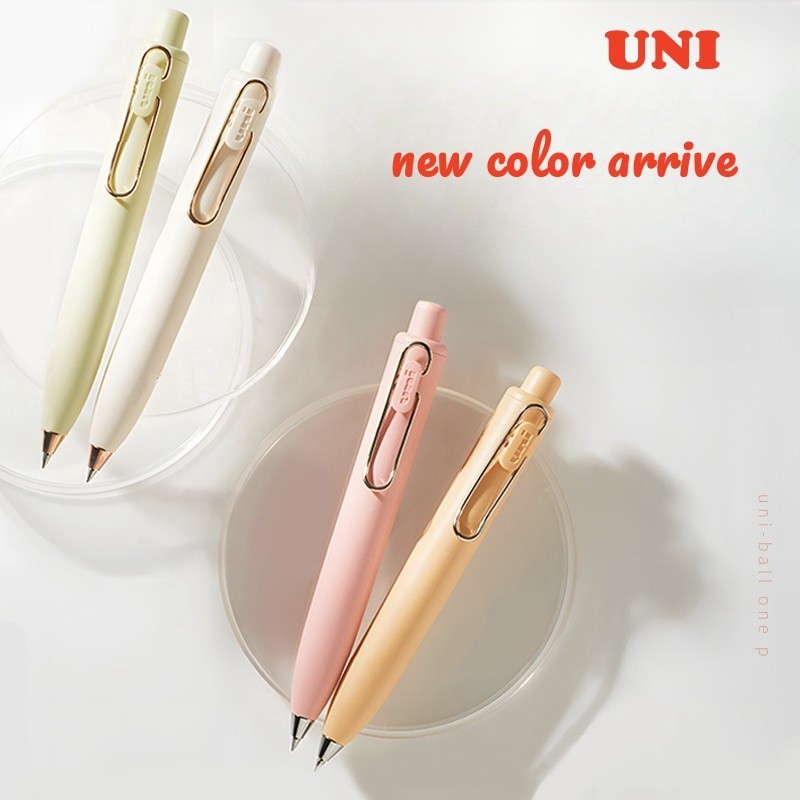 ปากกาลูกลื่น UNI-ball One P Pocket Pen 0.5 Neutral Pen High Beauty Cute Bullet Head แบบพกพา