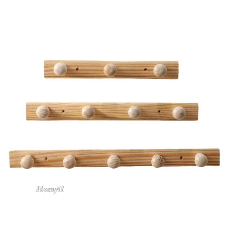 [Homyl1 ] ตะขอแขวนเสื ้ อไม ้ ตะขอติดผนังสําหรับห ้ องโคลนติดผนังหรือประตู
