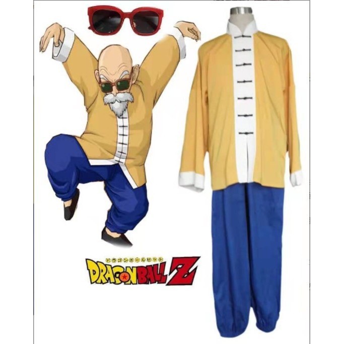 master roshi costume Kame Sennin costume dragon ball costume master roshi cosplay Kame Sennin cosplay