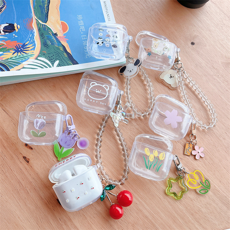สําหรับ TOZO A3 เคสหูฟัง จี้สร้อยคอแฮนด์เมด DIY ใหม่