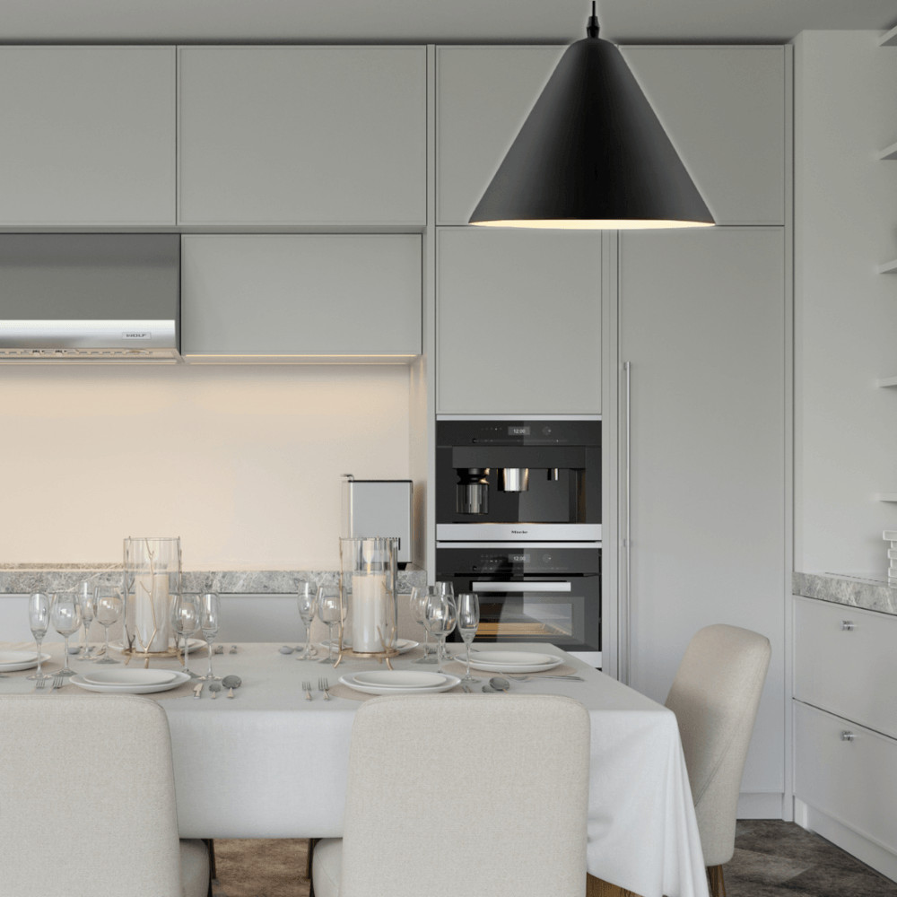 GlobalHouse EILON โคมไฟแขวนเพดาน ขั้วE27 รุ่น CDD2023-818 สีดำ สินค้าของแท้คุณภาพดี - รูปที่ 6