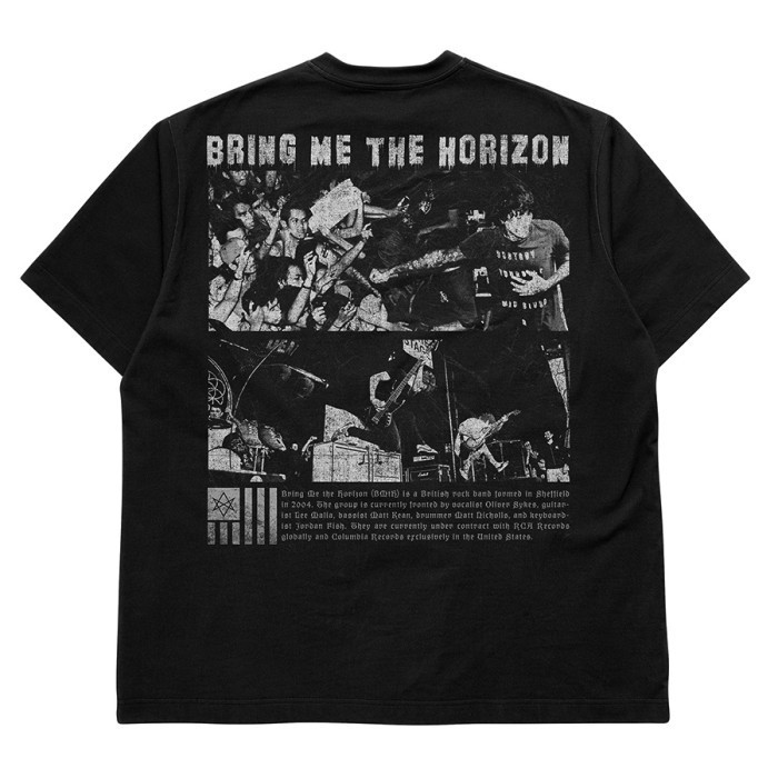 Outfix T-Shirt Black BRING ME THE HORIZON | bootleg | kaos band |