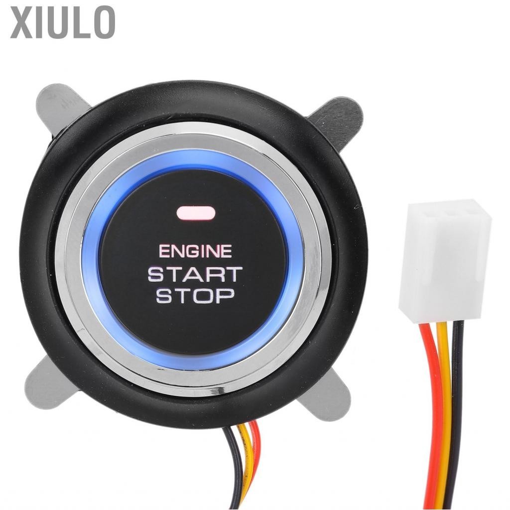 Xiulo Engine Start Button 12V Car Stop Push Universal Keyless