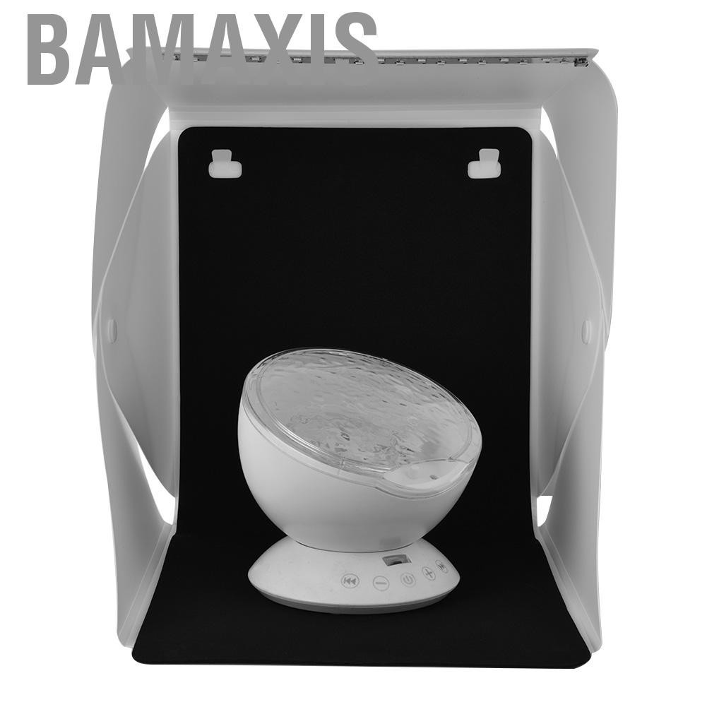 Bamaxis Mini Folding Studio Softbox With LED Light Background Photo Accessori