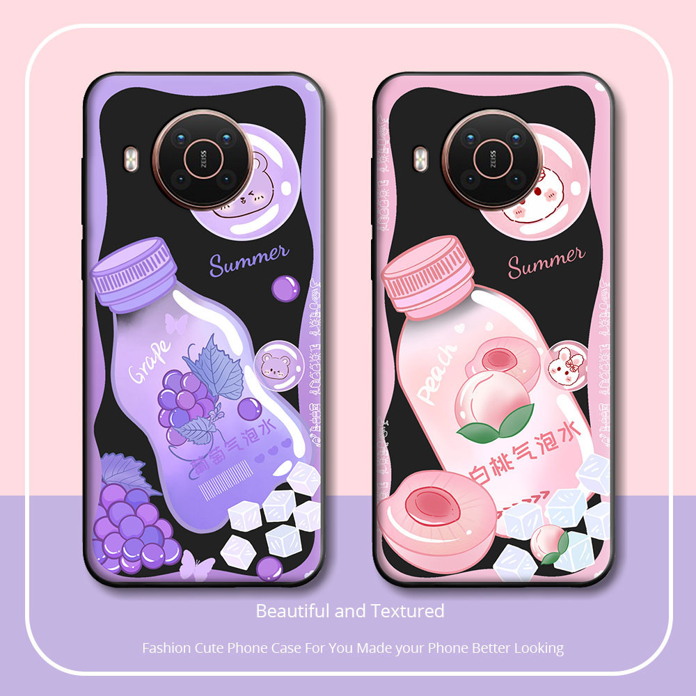 เคสโทรศัพท์ซิลิโคน TPU แบบนิ่ม ลายผีเสื้อ และดอกไม้ สําหรับ Nokia X10 X20 X30 X10 TA-1350