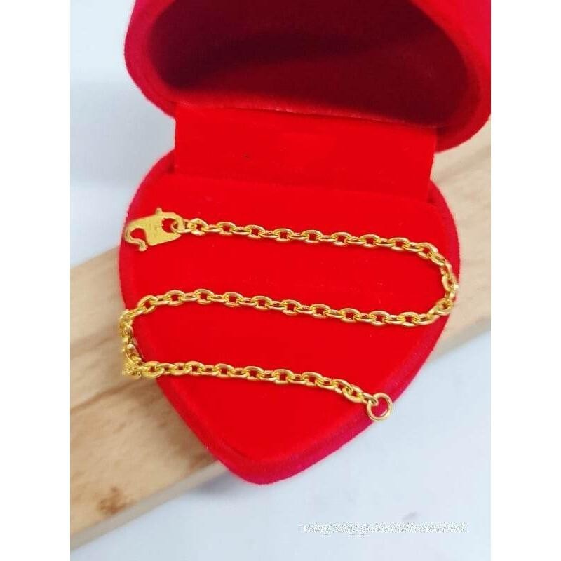 Gold 916 Lelong Bracelet Women 's Hand Chain Gold Bangkok Cop 916
