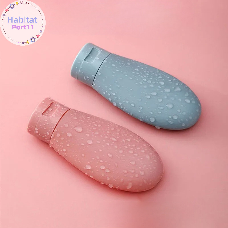 Habitatport 3 ชิ้น/เซ็ต Travel ขวดรีฟิลชุดแบบพกพา Essence แชมพู Body Wash ขวดคอนเทนเนอร์แบบพกพาบนเครื่องบินขนาดกะทัดรัด th