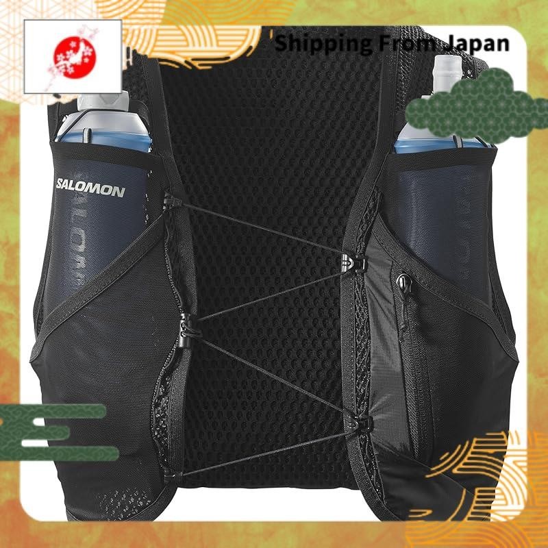 กระเป๋าเป้สะพายหลัง SALOMON Hydration Vest ACTIVE SKIN 8 ชุด สีดํา เมทัล S
