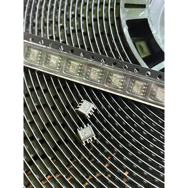 SMD แปะปลิ้น UA741 LM324 LM393 LM339 LM358 DIP SMD 8 DIP14วงจรเครื่องขยายเสียงใหม่IC