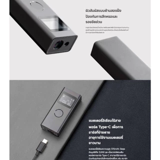 (NEW) Xiaomi Smart Laser Measure การวัดแบบเรียลไทม์ด้วยการแตะครั้งเดียว | ความแม่นยำสูง 3 มม. | การวัดที่สมจริง