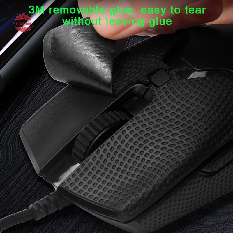 Adachoi Mouse Anti-Slip สติกเกอร์เมาส์ Grip เทปสเก็ตสติกเกอร์ทําด้วยมือลื่นดูดเหงื่อสําหรับ Razer Viper Mini/Ultimate/V2 Pro TH