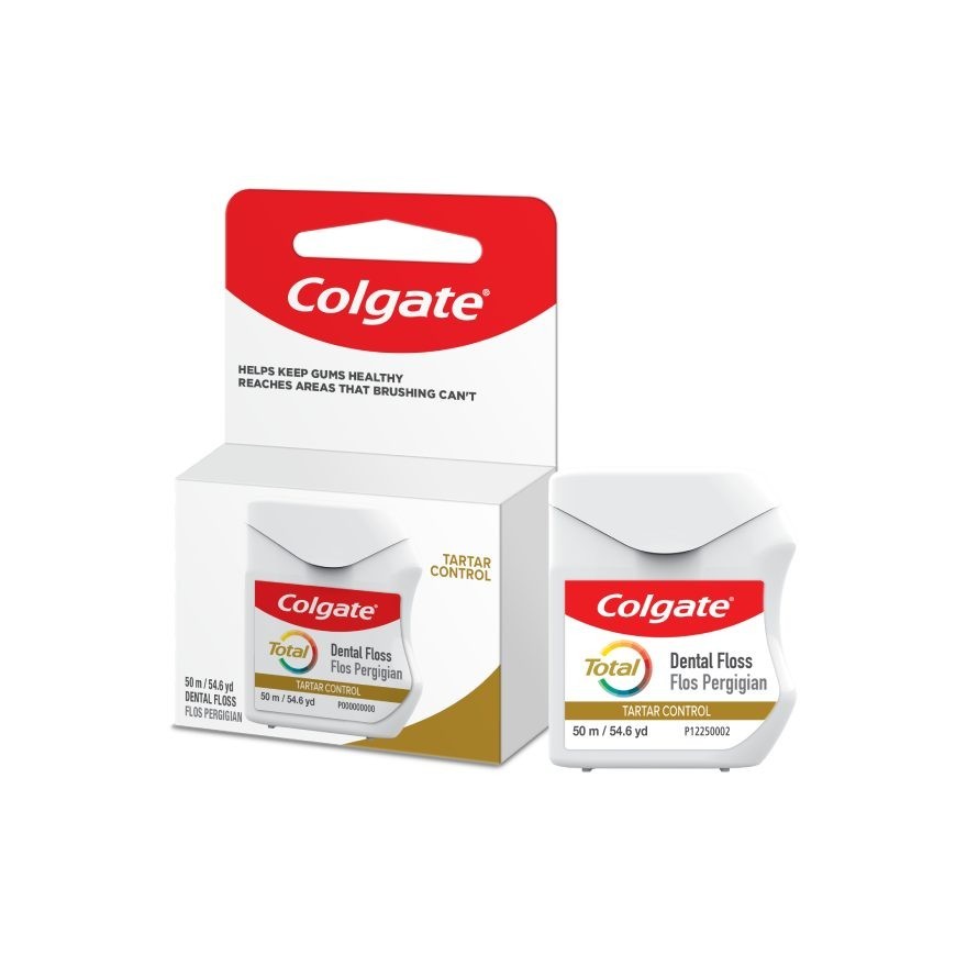 COLGATE Total Dental Floss with Tartar Control 50m