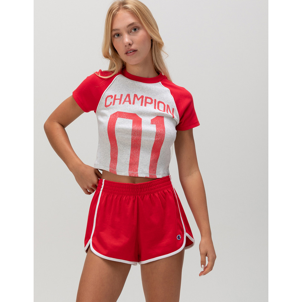 CHAMPION CHAMPION-GYM SHORT Women-กางเกงขาสั้น Champion สำหรับผู้หญิง#ML5668-A12V