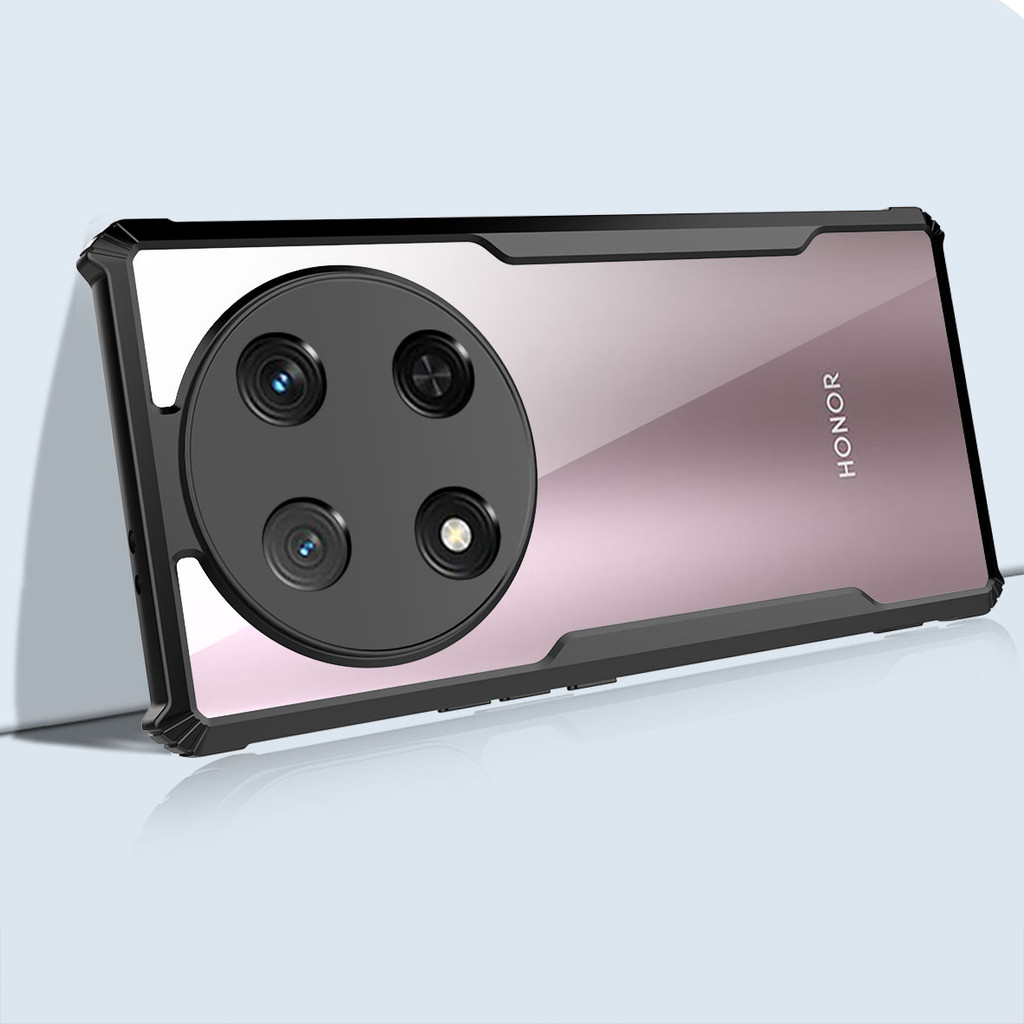 เคสโทรศัพท์สําหรับ Honor X9C สมาร์ท X9D X7DX8C X9B X9A X8C X8A X7C X7A X6A X6B กรณีสีดํา Anti-Drop อ